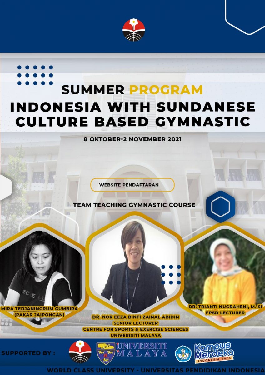 SUMMER PROGRAM: Indonesia With Sundanese Culture Based Gymnastic Tahun 2021
