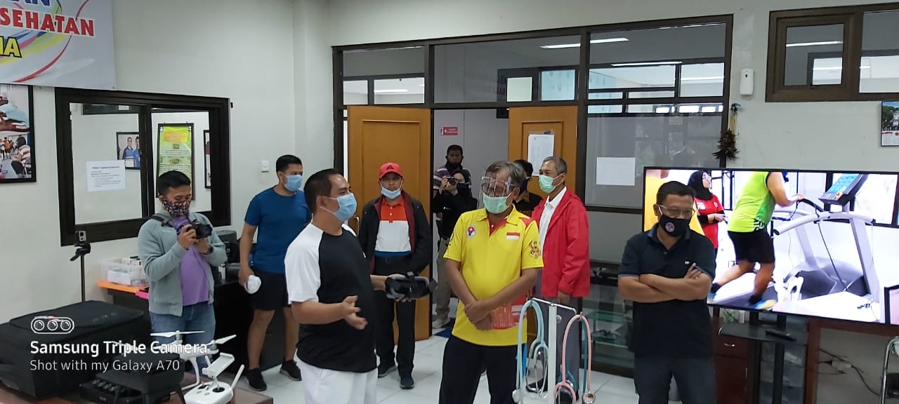 Kunjungan Deputi Prestasi Olahraga Kemenpora Republik Indonesia ke Sport Science Lab IKOR FPOK