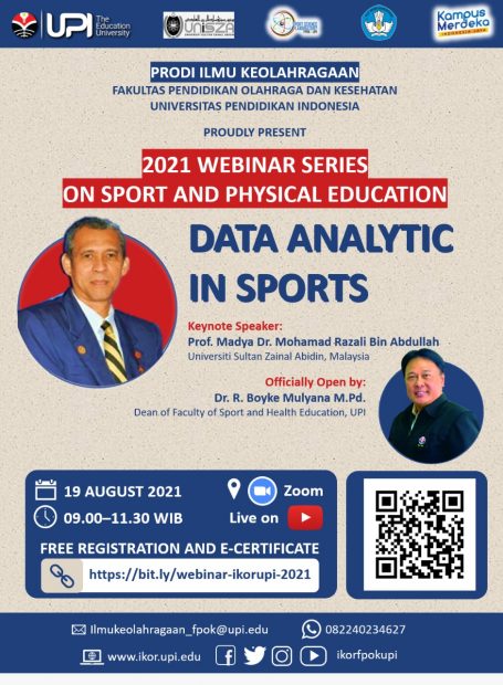 Webinar Series on Sport and Physical Education (Data Analytic in Sports)