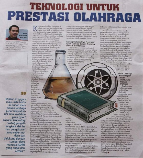 OPINI: Peran Teknologi Dalam Mendukung Prestasi Olahraga