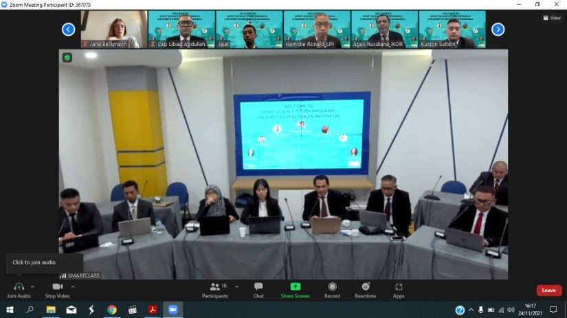 Pelaksanaan Visitasi Akreditasi Internasional AQAS Germany ke Prodi IKOR Berjalan dengan Lancar