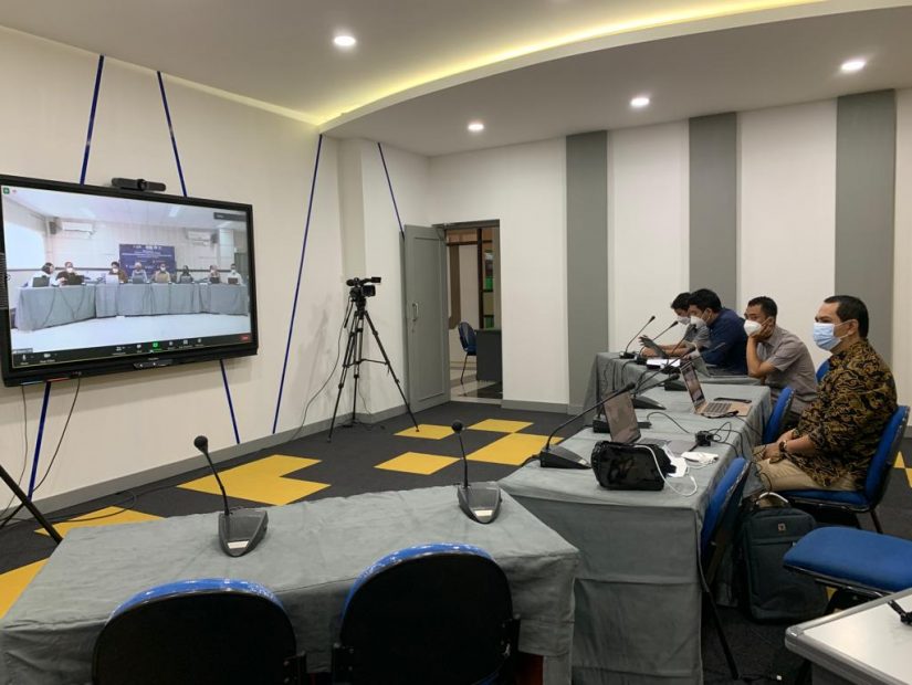 Kegiatan Simulasi Virtual Site Visit AQAS Accreditation 2021