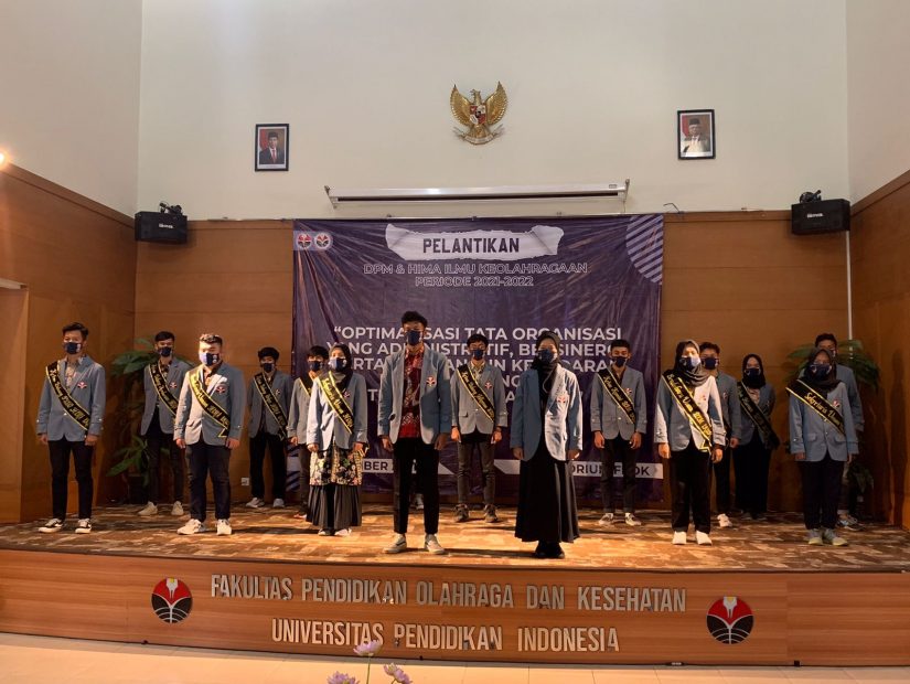 Pelantikan DPM & HIMA Ilmu Keolahragaan Periode 2021-2022