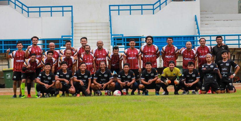 Laga Persahabatan Sepakbola Antara Tim FPOK dengan Ikatan Guru Olahraga Jawa Barat 2022