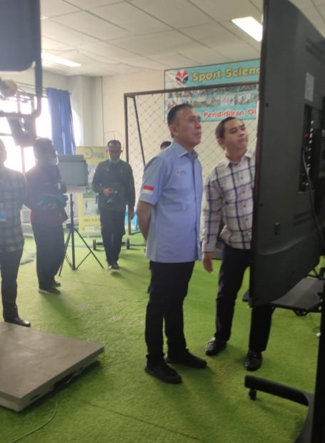Ketua Umum PSSI Melakukan Kunjungan ke Sport Science Lab FPOK UPI dalam Rangka Kerjasama Peningkatan Prestasi Sepakbola Nasional Tahun 2022