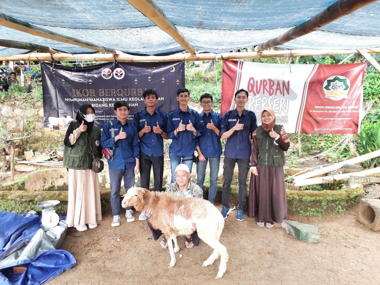 Himpunan Mahasiswa Prodi IKOR FPOK UPI : Melaksanakan Qurban